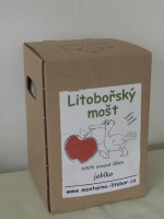 Litobořský mošt - 100% ovocná šťáva - jablko - 5 litrů (BiB)